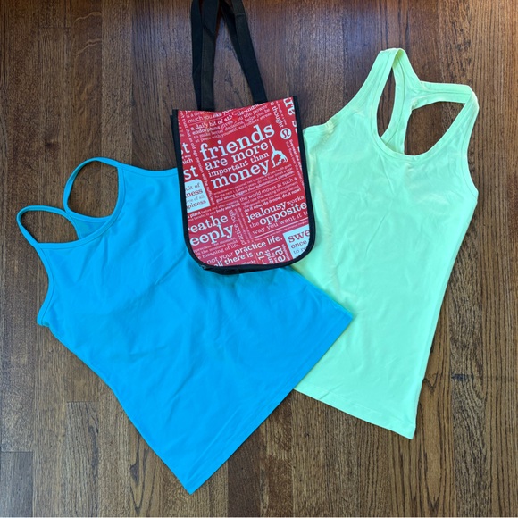 lululemon athletica Tops - Tank bundle with bag